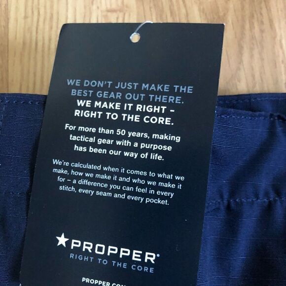 NWT PROPPER BDU Trouser F520138405 Battle Rip Rip Stop Pants Blue - Picture 10 of 12
